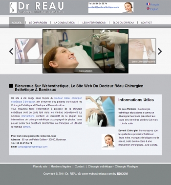 Dr Reau - Chirurgie esth&eacute;tique Bordeau