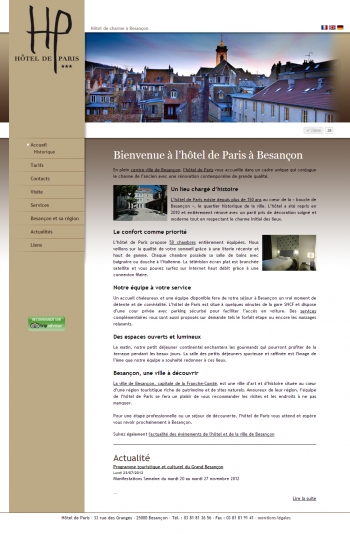H&ocirc;tel de Paris &agrave; Besan&ccedil;on