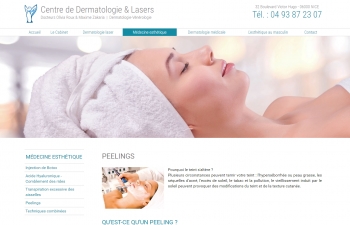 Centre de Dermatologie & Lasers des docteurs Olivia Roux & Maxime Zakaria - écran n°5