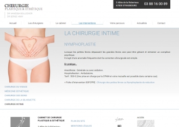 Chirurgie plastique & esthétique Strasbourg - écran n°11