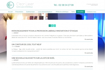 Cleor laser - écran n°6