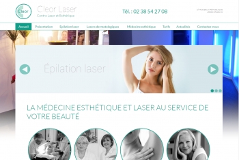 Cleor laser - écran n°1