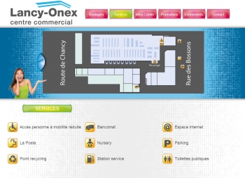 Lancy-onex - Centre commercial - écran n°5