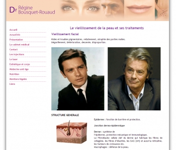 Laser esthétique - Dr régine Bousquet-Rouaud - écran n°1