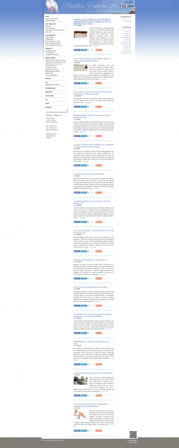 Pavillon Esthétic 26 - Dr Emmanuel Antoni - écran n°8