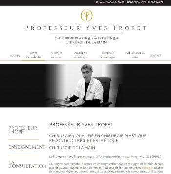 Professeur Yves Tropet - écran n°3