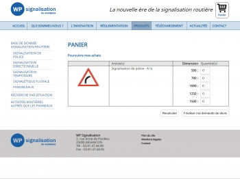 WP signalisation - écran n°13