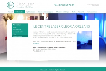 Cleor laser - écran n°4