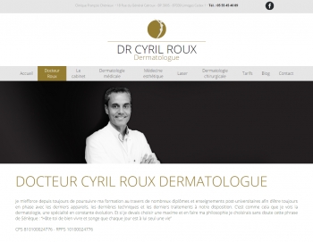 Docteur Cyril Roux - écran n°2
