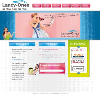 Lancy-onex - Centre commercial - écran n°1