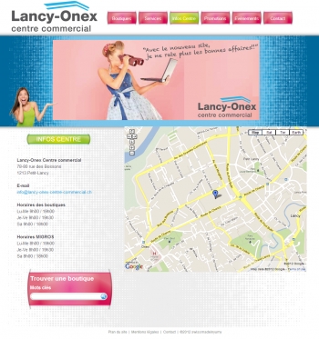Lancy-onex - Centre commercial - écran n°3