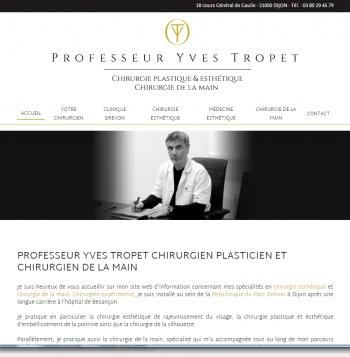 Professeur Yves Tropet - écran n°1